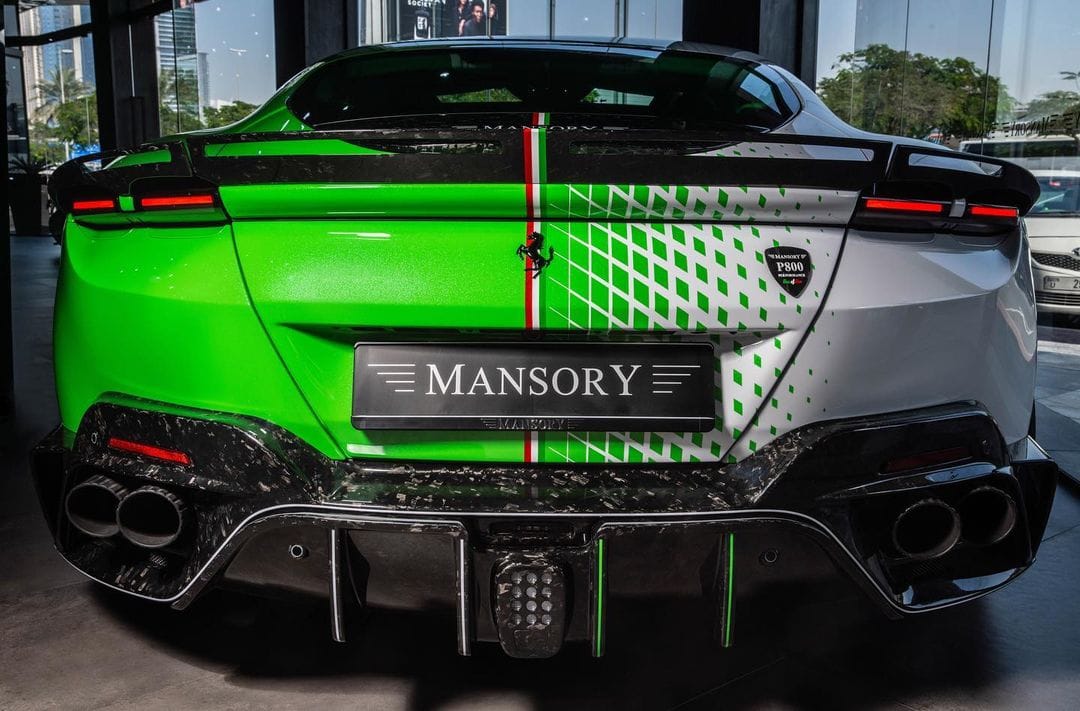 Mansory Tempesta Verde Ferrari Roma