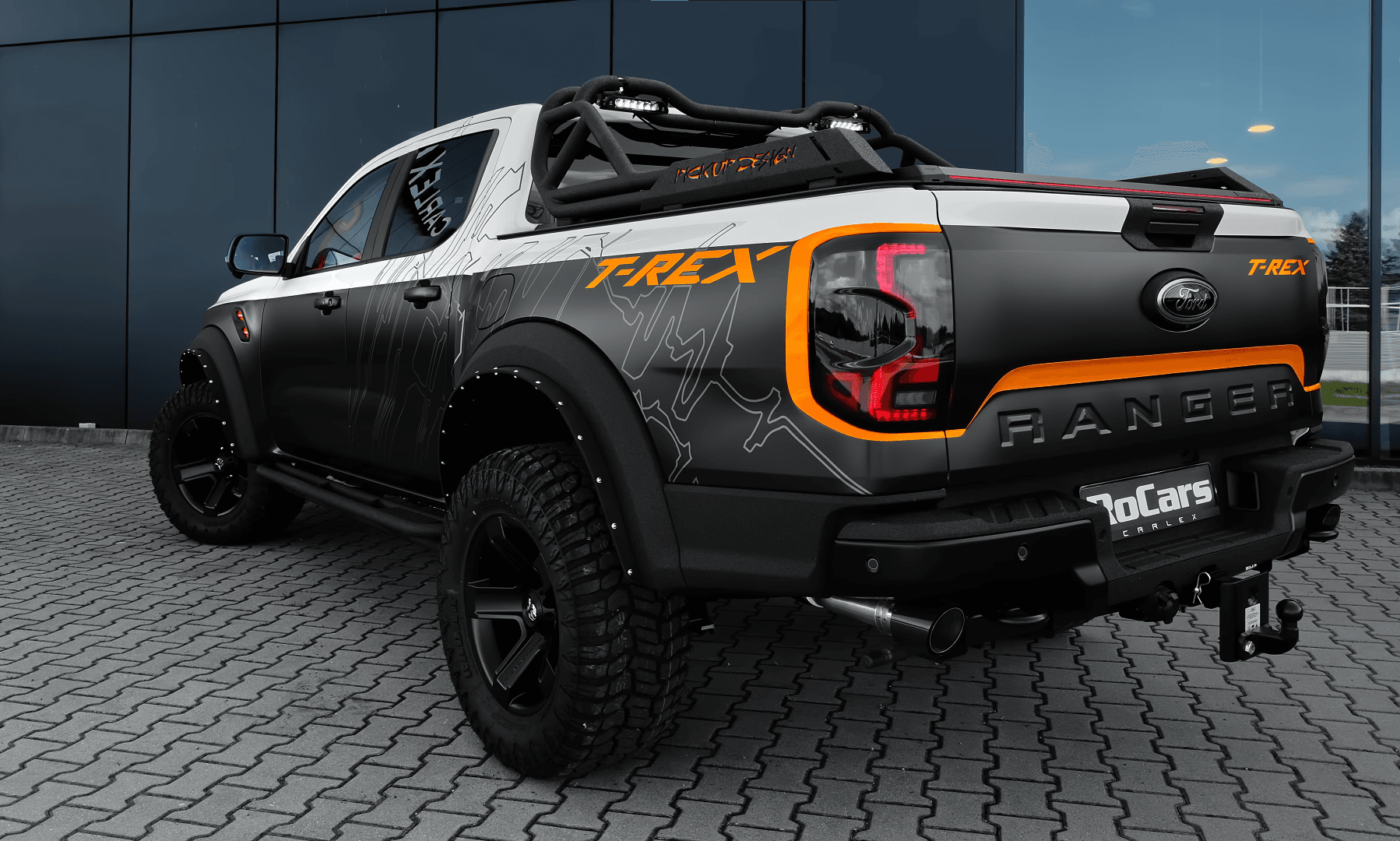 2023 Ford Ranger Raptor T-REX - New Gorgeous Pickup by Carlex Design traz