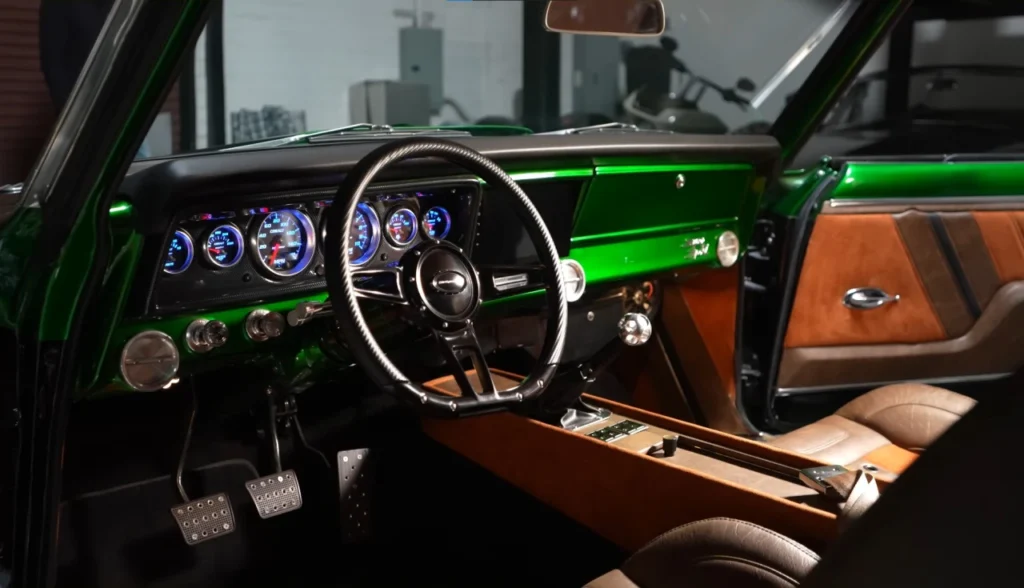 Chevrolet Nova 1967, apelidado de “ZR9 Nova”, pilotado e construído no estilo garage‑built