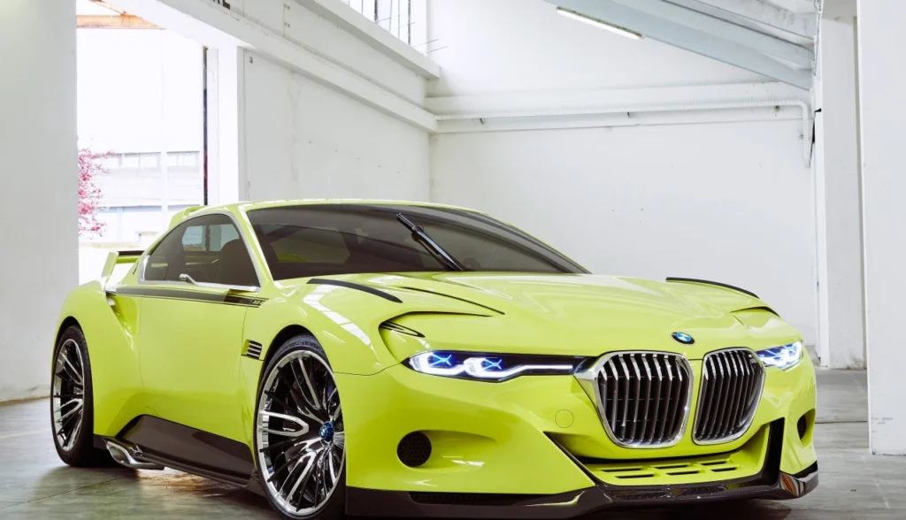 BMW 3.0 CSL Hommage Concept: O Futuro da Herança Esportiva em um Design Radical