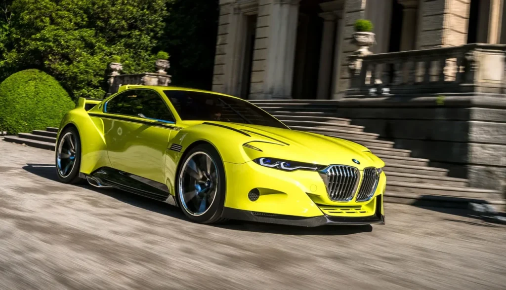 BMW 3.0 CSL Hommage Concept: O Futuro da Herança Esportiva em um Design Radical