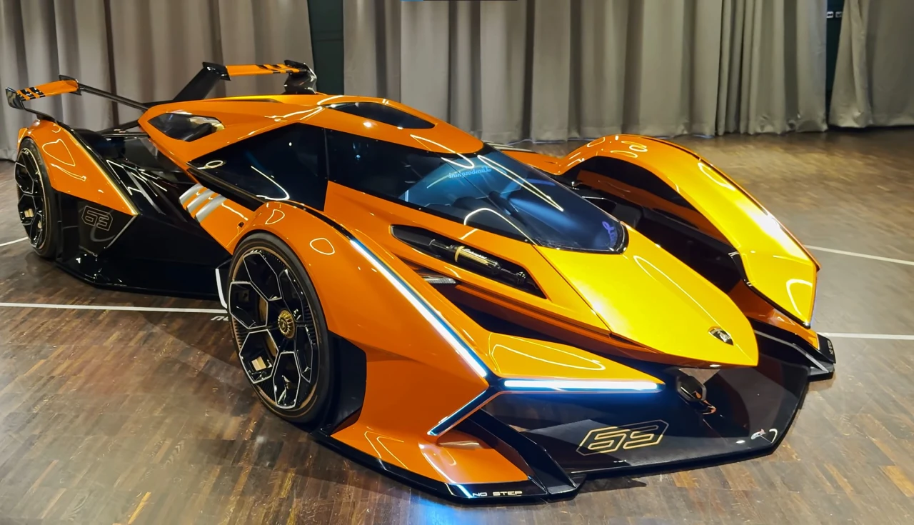Lamborghini revela supercarro futurista V12 Vision Gran Turismo